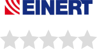 Das Logo von „Einert“ mit einer Bewertung von 0 von 5 Sternen, dargestellt durch graue Sterne.