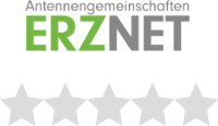 Das Logo von ERZNET mit einer Bewertung von 0 von 5 Sternen, dargestellt durch graue Sterne.