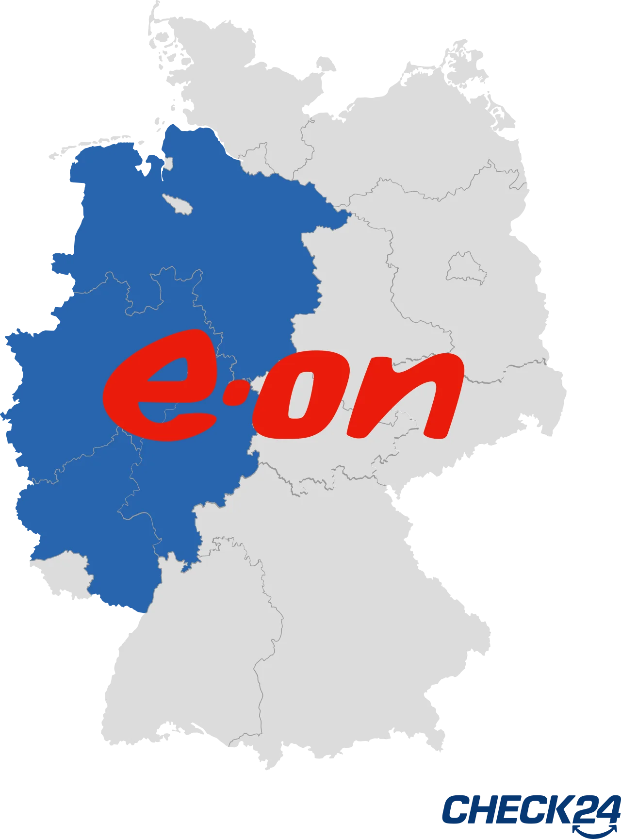 Karte zur Eon Highspeed Verfügbarkeit