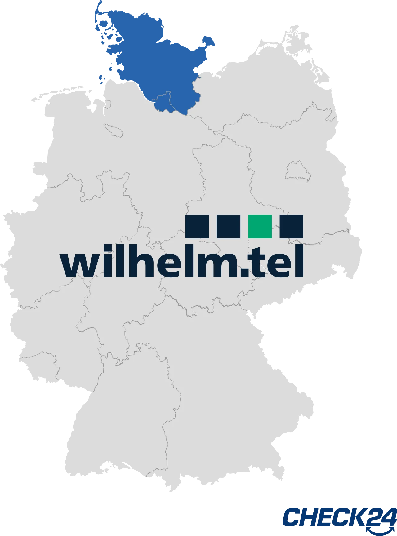Karte zur Wilhelm Tel Verfügbarkeit