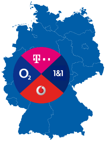 Übersicht DSL Anbieter Deutschland